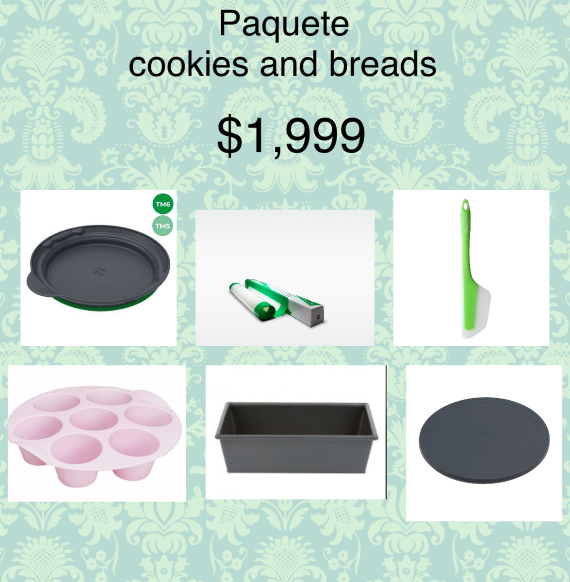 Paquete cookies and breads – ROBOT CHEF