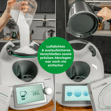 Cargar imagen en el visor de la galería, WUNDERCOVER | Tapa hermética con función de peso para Thermomix® TM6, TM5