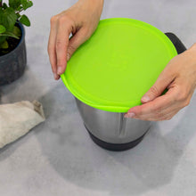 Cargar imagen en el visor de la galería, TAPA DE SILICONA PARA EL VASO DE THERMOMIX | 20 cm | gris